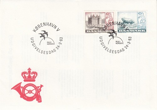 Dänemark fdc 1983 norden - 1983,