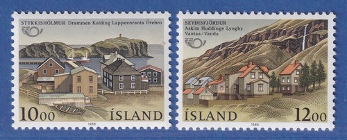 Island 1986 partnerstädte - 1986,
