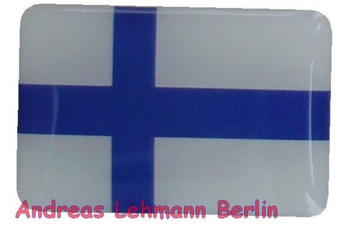 Aufkleber 20x30mm finnland - 3,
