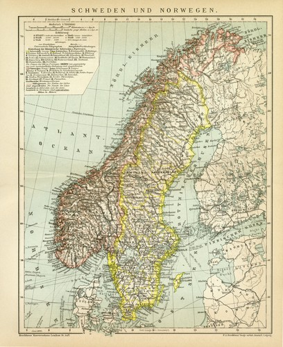 Schweden norwegen - &,