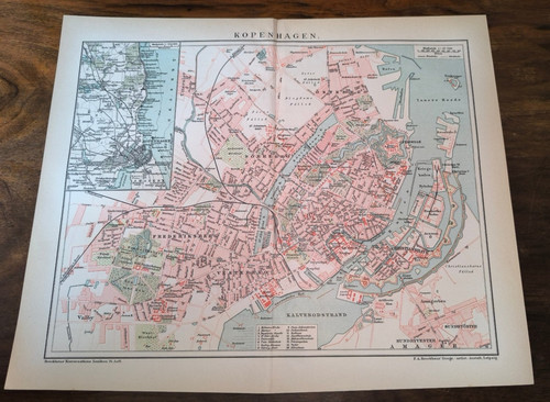 Original histor stadtplan - histor.,