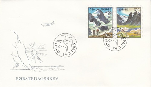 Norwegen fdc 1983 norden - -,