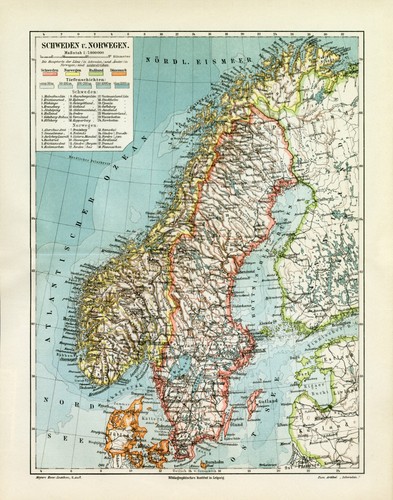 Schweden norwegen - schweden, &