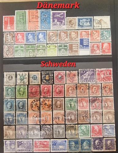 BriefmarkenSammlung/Schweden,D