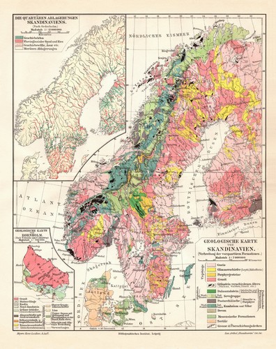 Skandinavien geologie - skandinavien,