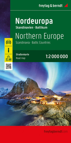 Nordeuropa straßenkarte - nordeuropa,,