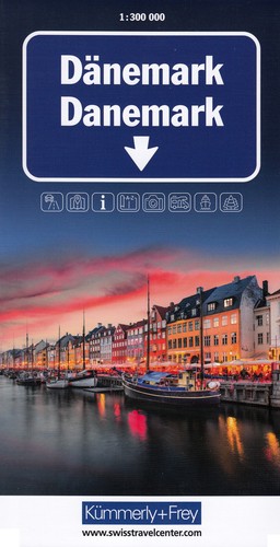 Dänemark straßenkarte - dänemark,
